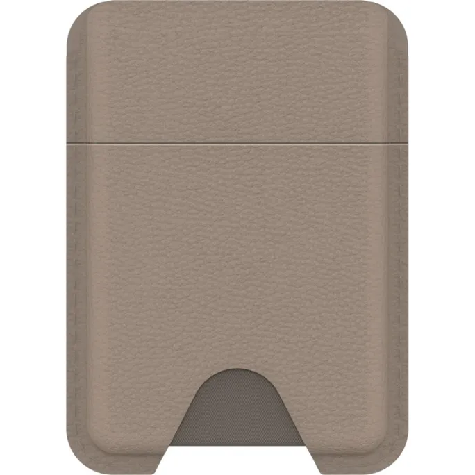 OtterBox Symmetry Cactus Leather MagSafe Wallet Cottonwood Glen - light grey