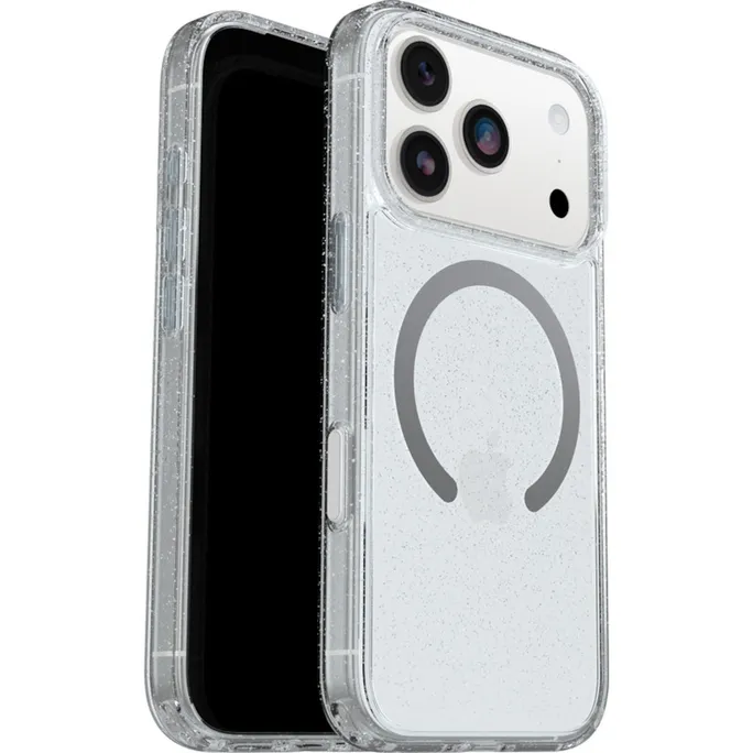 OtterBox Symmetry Clear MagSafe Camera Control Apple iPhone 17 Pro Stardust - clear