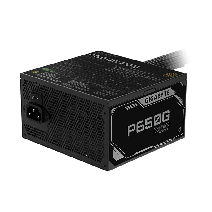 GIGABYTE P650G 650W ATX Netzteil, 80+ Gold, PCIe5.1, ATX3.1