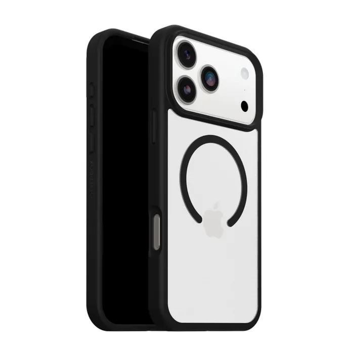 OtterBox React MagSafe Apple iPhone 17 Pro Max Black Crystal - clear/black