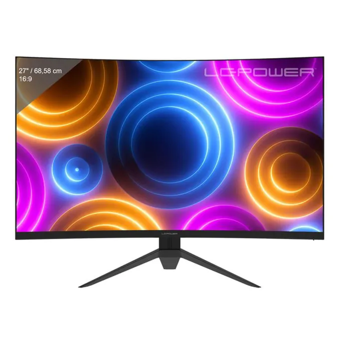 LC-Power LC-M27QC 27 Zoll WQHD Curved VA LED 16:9 180 Hz Gaming Monitor