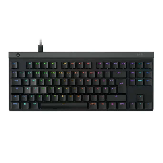 Logitech G515 Rapid TKL Schwarz - Magnetische Analog-Switches, Rapid-Trigger, Unterstützt LogitechG Hub