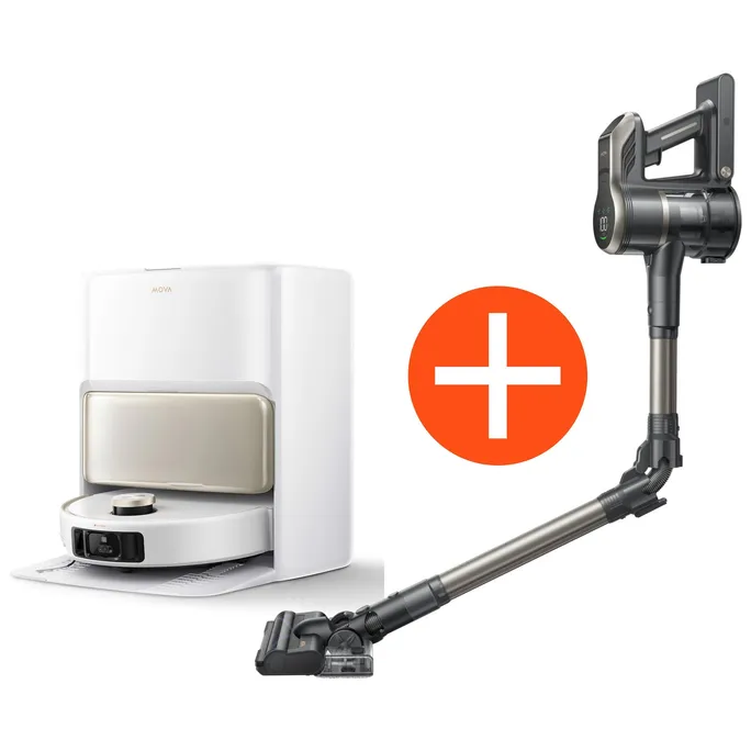 Mova V50 Ultra Complete Saugroboter mit Wischfunktion Bundle mit MOVA S2 Detect