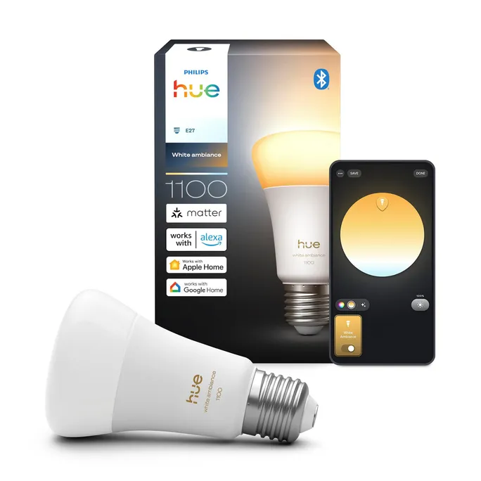 Philips Hue White E27 White Ambiance Doppelpack 810lm 60W