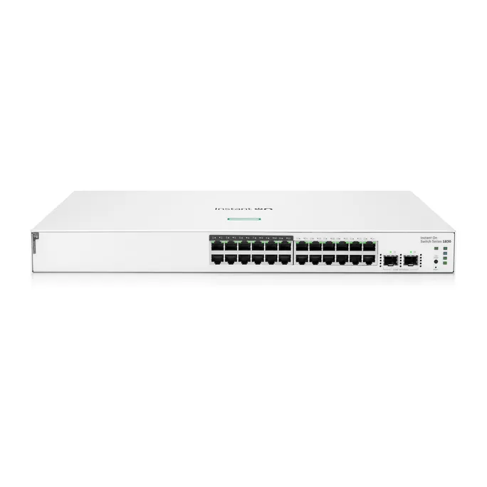 HPE Instant On 1830 24p Gigabit CL4 PoE 2p SFP 195W Switch