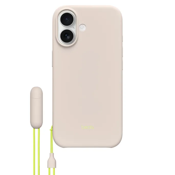 Beats iPhone 17 Kickstand Case mit MagSafe und Kamerasteuerung - Kalkstein