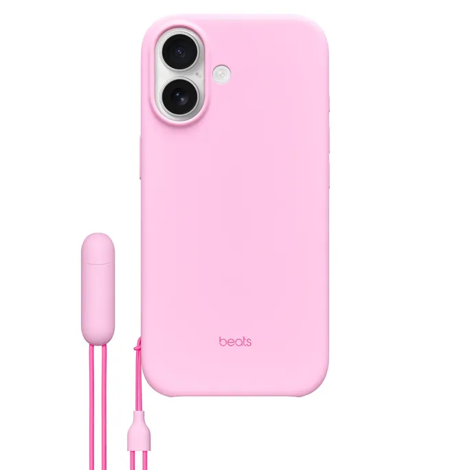 Beats iPhone 17 Kickstand Case mit MagSafe und Kamerasteuerung - Kieselrosa