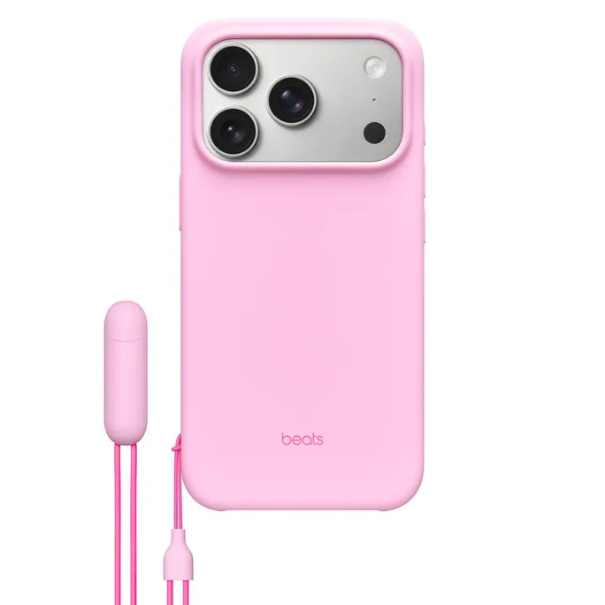 Beats iPhone 17 Pro Max Kickstand Case mit MagSafe und Kamerasteuerung – Kieselrosa