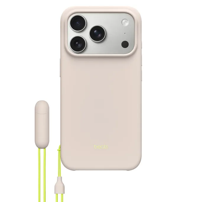 Beats iPhone 17 Pro Max Kickstand Case mit MagSafe und Kamerasteuerung – Kalkstein