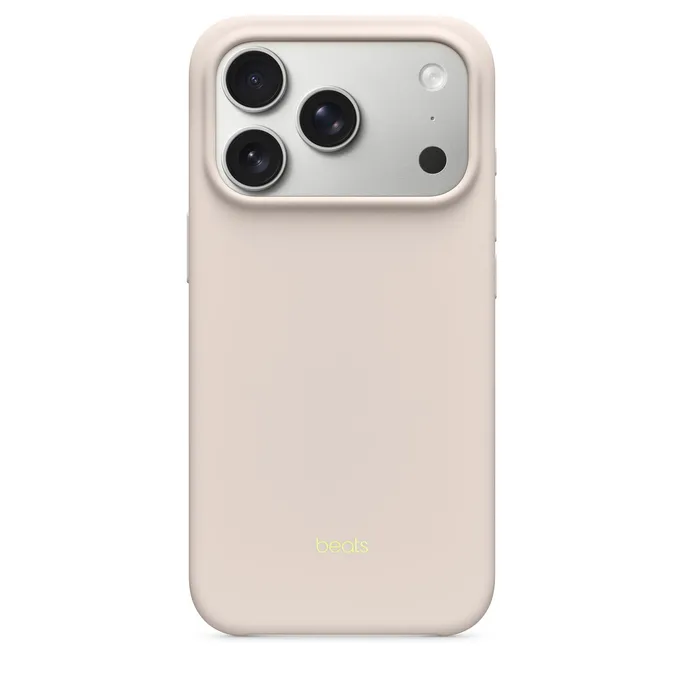 Beats iPhone 17 Pro Case mit MagSafe und Kamerasteuerung – Kalkstein