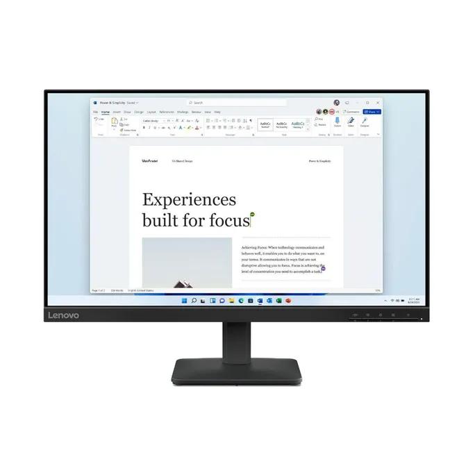 Lenovo L27-4e 27 Zoll Full HD IPS LED 16:9 100 Hz Monitor