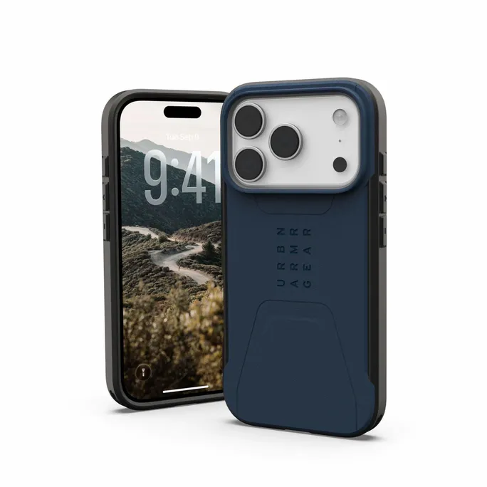 UAG Urban Armor Gear Civilian MagSafe Case Apple iPhone 17 Pro mallard (blau)