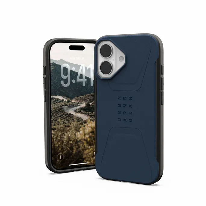 UAG Urban Armor Gear Civilian MagSafe Case Apple iPhone 17 mallard (blau)