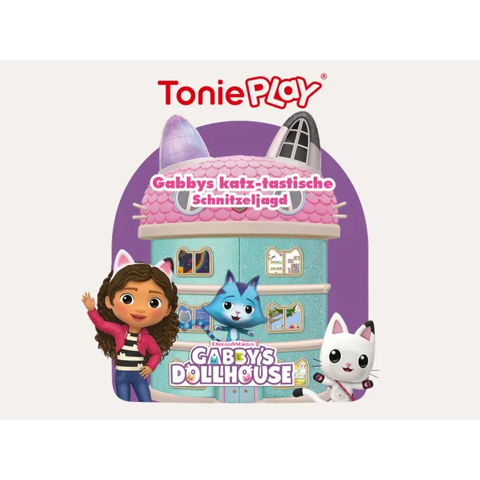Tonies Play Spiel für Toniebox 2 Play M - Gabbys Dollhouse - Gabbys katz-tastische Schnitzeljagd