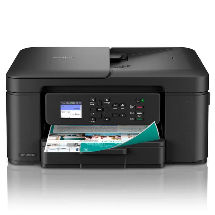Brother DCP-J1360DW Multifunktionsdrucker Scanner Kopierer WLAN Schwarz