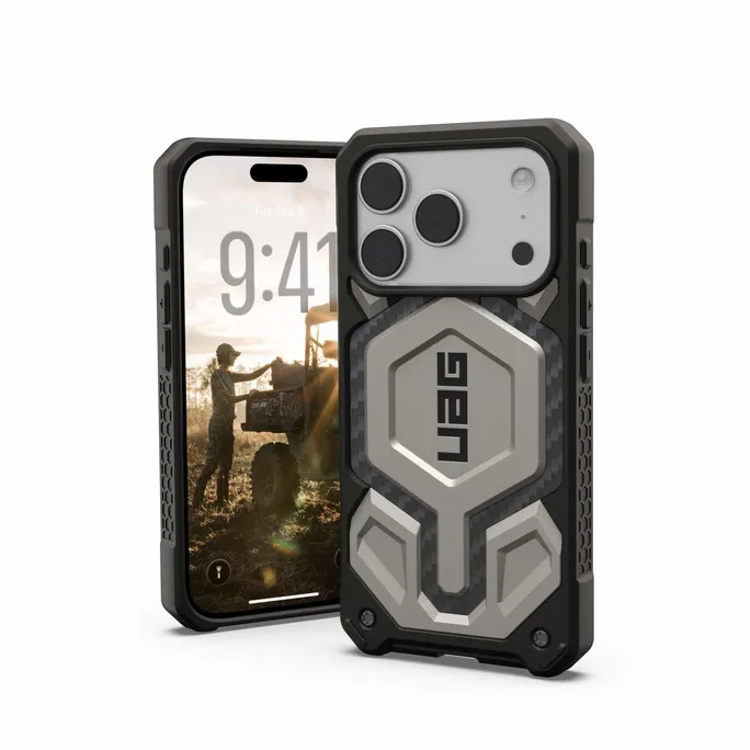 UAG Urban Armor Gear Monarch Pro MagSafe Case Apple iPhone 17 Pro Max titan