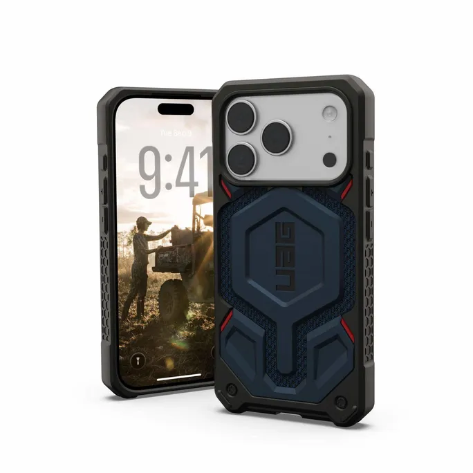 UAG Urban Armor Gear Monarch Pro MagSafe Case Apple iPhone 17 Pro kevlar mallard