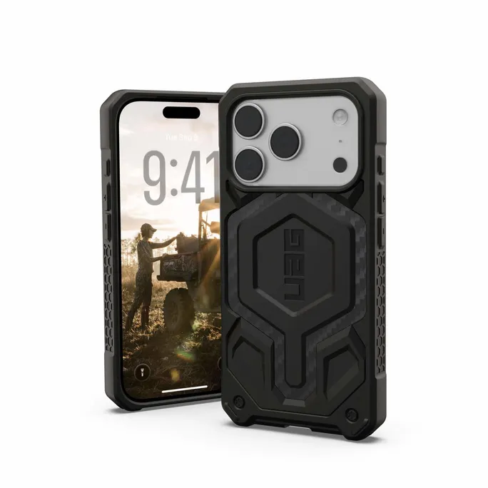 UAG Urban Armor Gear Monarch Pro MagSafe Case Apple iPhone 17 Pro Max carbon fiber