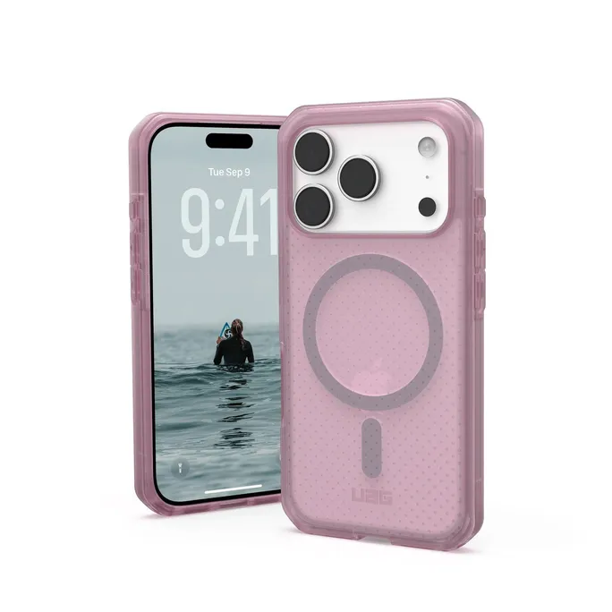 UAG Urban Armor Gear Dot MagSafe Case Apple iPhone 17 Pro lila (transparent)