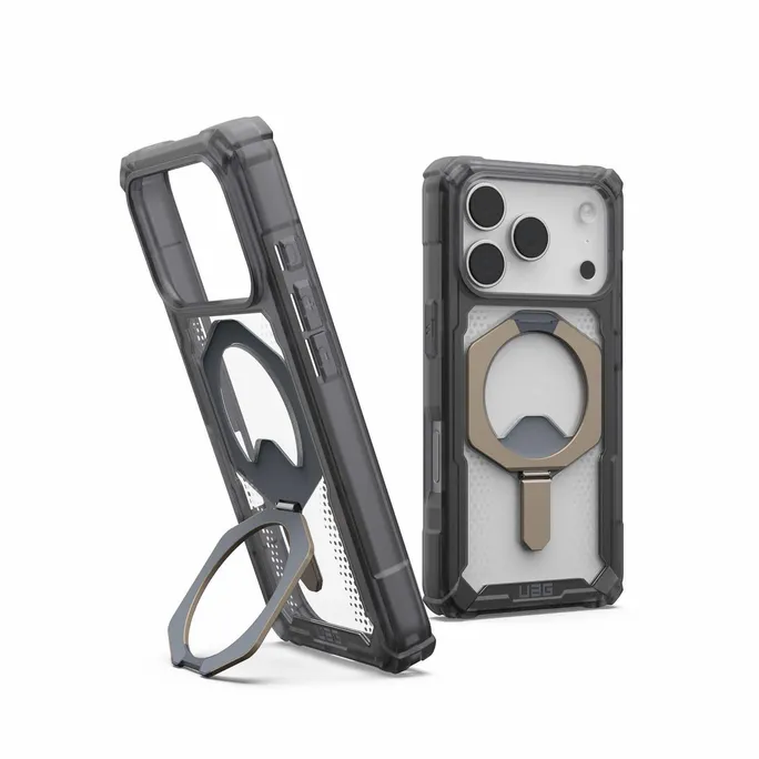 UAG Urban Armor Gear Plasma XTE MagSafe Case Apple iPhone 17 Pro Max ash (transparent/titan)