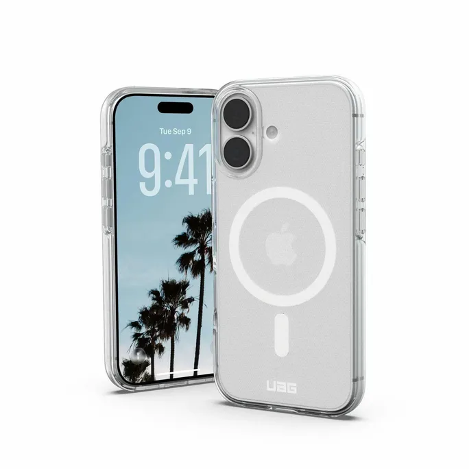 UAG Urban Armor Gear Scout Clear MagSafe Case Apple iPhone 17 ice (transparent/weiß)