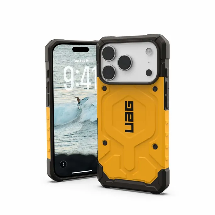 UAG Urban Armor Gear Pathfinder MagSafe Case Apple iPhone 17 Pro Max heritage gelb