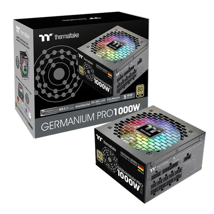 Thermaltake Germanium Pro RGB 1000W Netzteil ATX3.1 PCIe 5.1 80 Plus Gold
