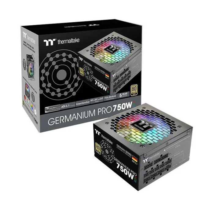 Thermaltake Germanium Pro RGB 750W Netzteil ATX3.1 PCIe 5.1 80 Plus Gold