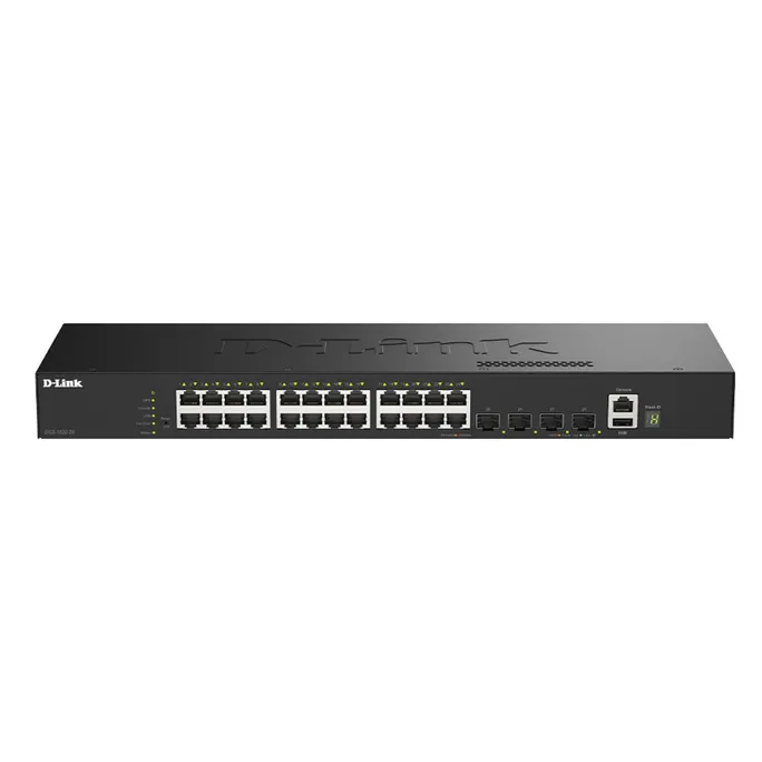 D-Link DGS-1530-28P/E Smart Managed PoE 28-Port-Stackable-Gigabit-Switch