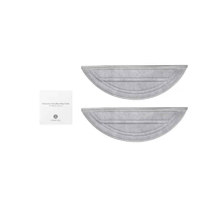 Roborock Robot VC Double VibraRise 2.0 Mop Cloth-Gray SXTB11RR 2 Stück