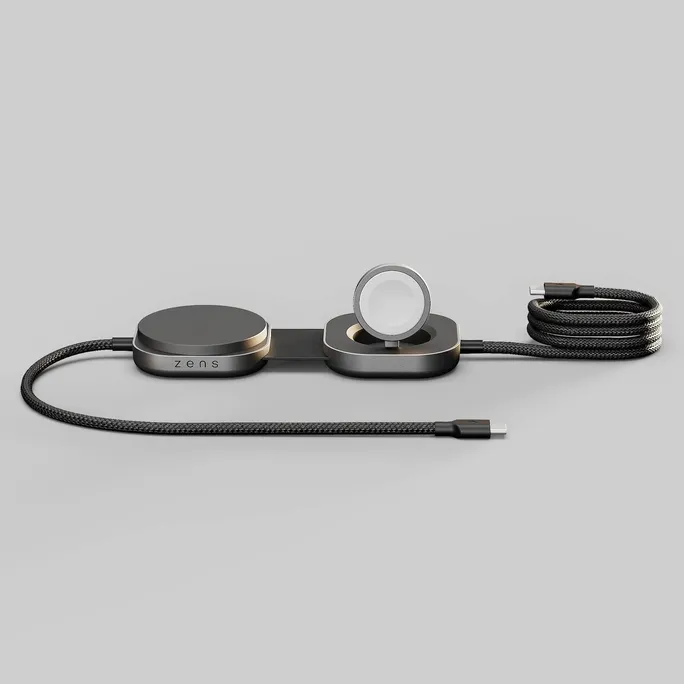 Zens Wireless Ladekabel Pro3 Qi2 + Watch schwarz