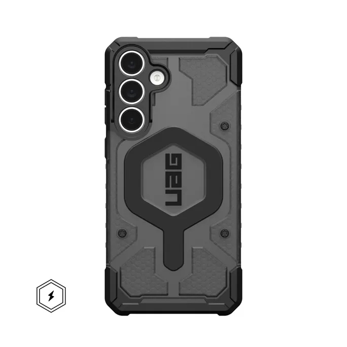 UAG Urban Armor Gear Pathfinder Case mit Magnet-Modul Samsung Galaxy S25 FE ash (grau transparent)