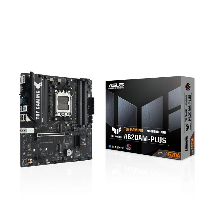 ASUS TUF GAMING A620AM-PLUS Micro-ATX Mainboard - Sockel AM5