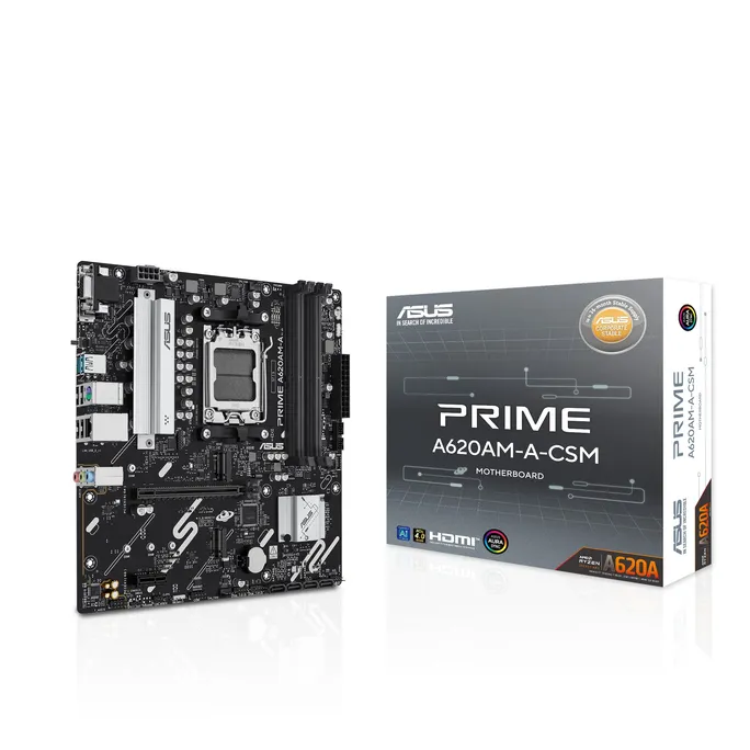 ASUS PRIME A620AM-A-CSM mATX Mainboard Sockel AM5 HDMI/DP