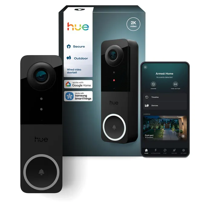 Philips Hue Secure Kabelgebundene Türklingelkamera