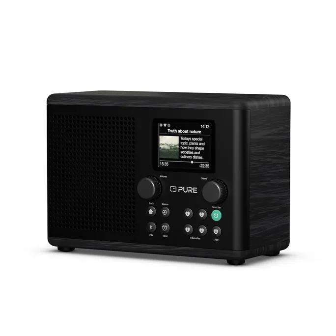 Pure Classic H4i Digitalradio Kaffee Schwarz/Esche