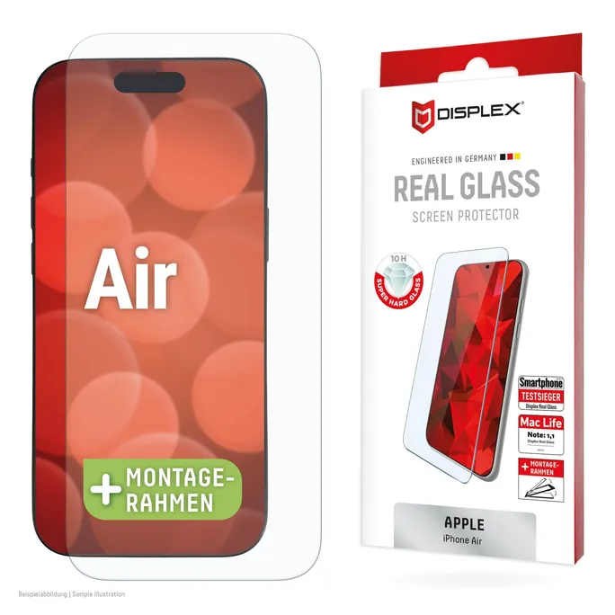 DISPLEX Real Glass für iPhone 17 Air
