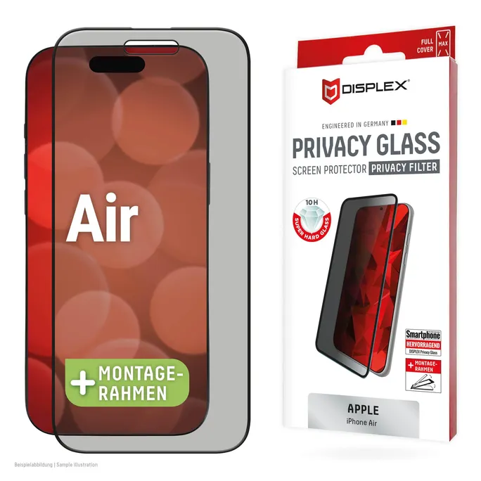 DISPLEX Privacy Panzerglas für iPhone Air