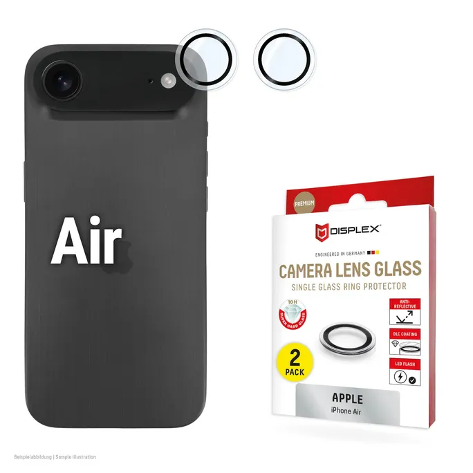 DISPLEX CamGlass Single Lens für iPhone Air