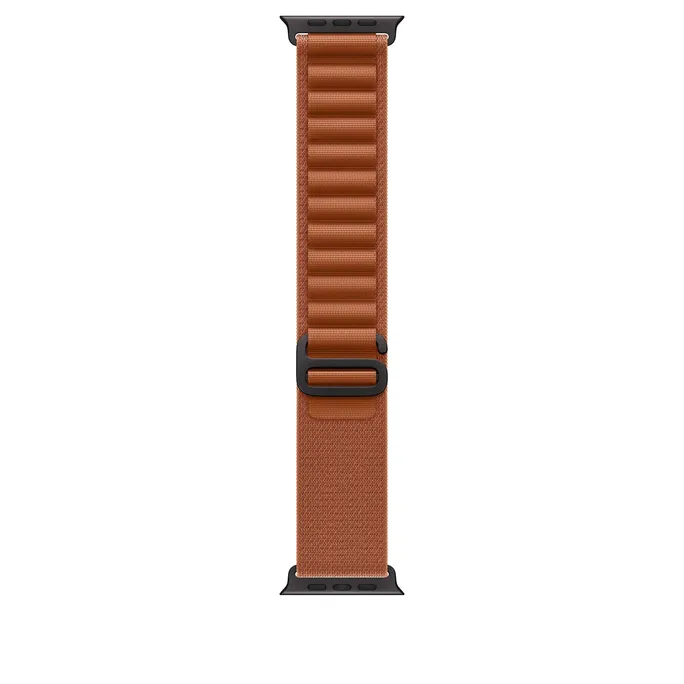 Apple 49 mm Alpine Loop Terracotta - Large - Titan Schwarz