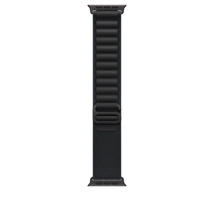 Apple 49 mm Alpine Loop Schwarz - Large - Titan Schwarz