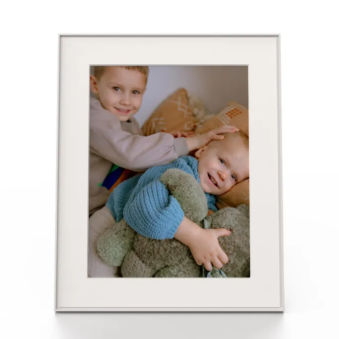 Aura Frames AF215 Photoframe Aspen by Aura - Clay with Paper Mat 30,5cm (12") Digitaler Bilderrahme