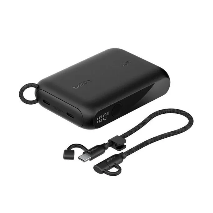Belkin BOOSTERCHARGE Powerbank mit Display 10.000mAh schwarz