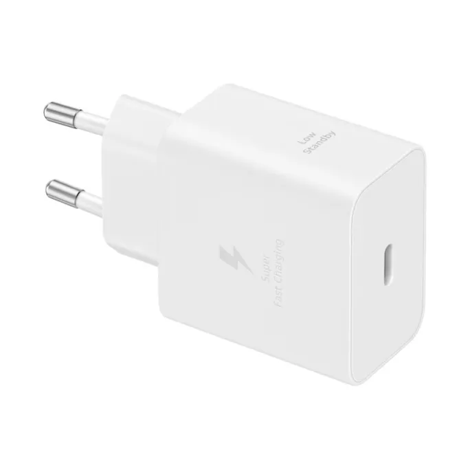 Samsung EP-T4511 Schnellladegerät 45W ohne Kabel weiß EP-T4511NWEGEU