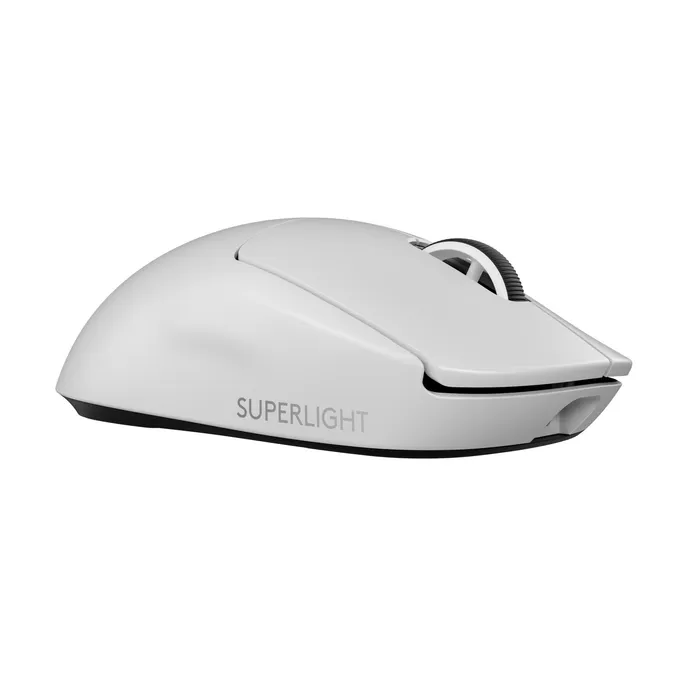 Logitech PRO X SUPERLIGHT 2 SE Weiß Gaming Maus, Kabellose LIGHTSPEED Technologie, Hero 2 Sensor, 44.000 DPI