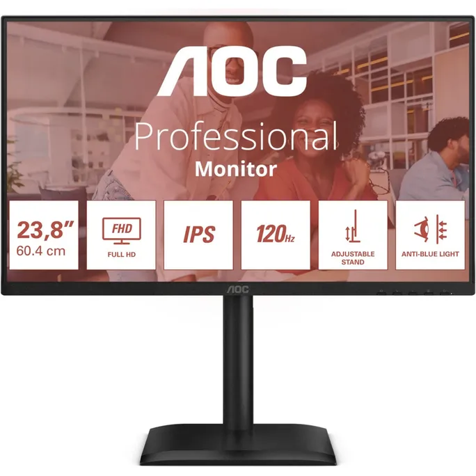 AOC 24E4U 23.8 Zoll Full HD IPS LED 16:9 120 Hz Office Monitor
