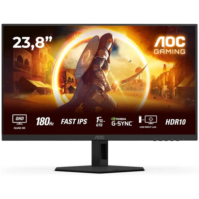 AOC Q24G4RE 23.8 Zoll WQHD Fast IPS LED 16:9 180 Hz Gaming Monitor