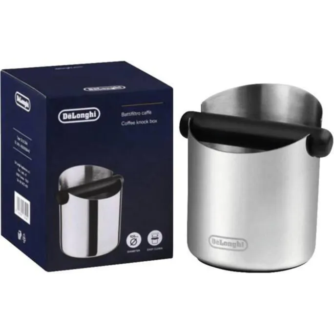 Delonghi DLSC084 EasyClean Kaffeesatzbehälter Edelstahl