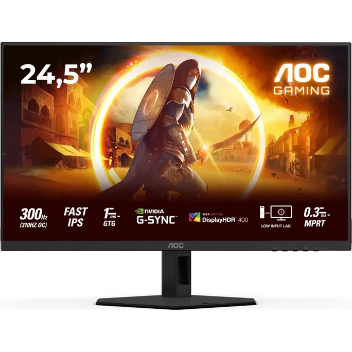 AOC 25G4SRE 24.5 Zoll Full HD Fast IPS Panel 16:9 300 Hz Gaming Monitor