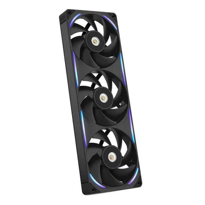 NZXT F360X Performance RGB Gehäuselüfter (Single-Frame) 120mm Schwarz